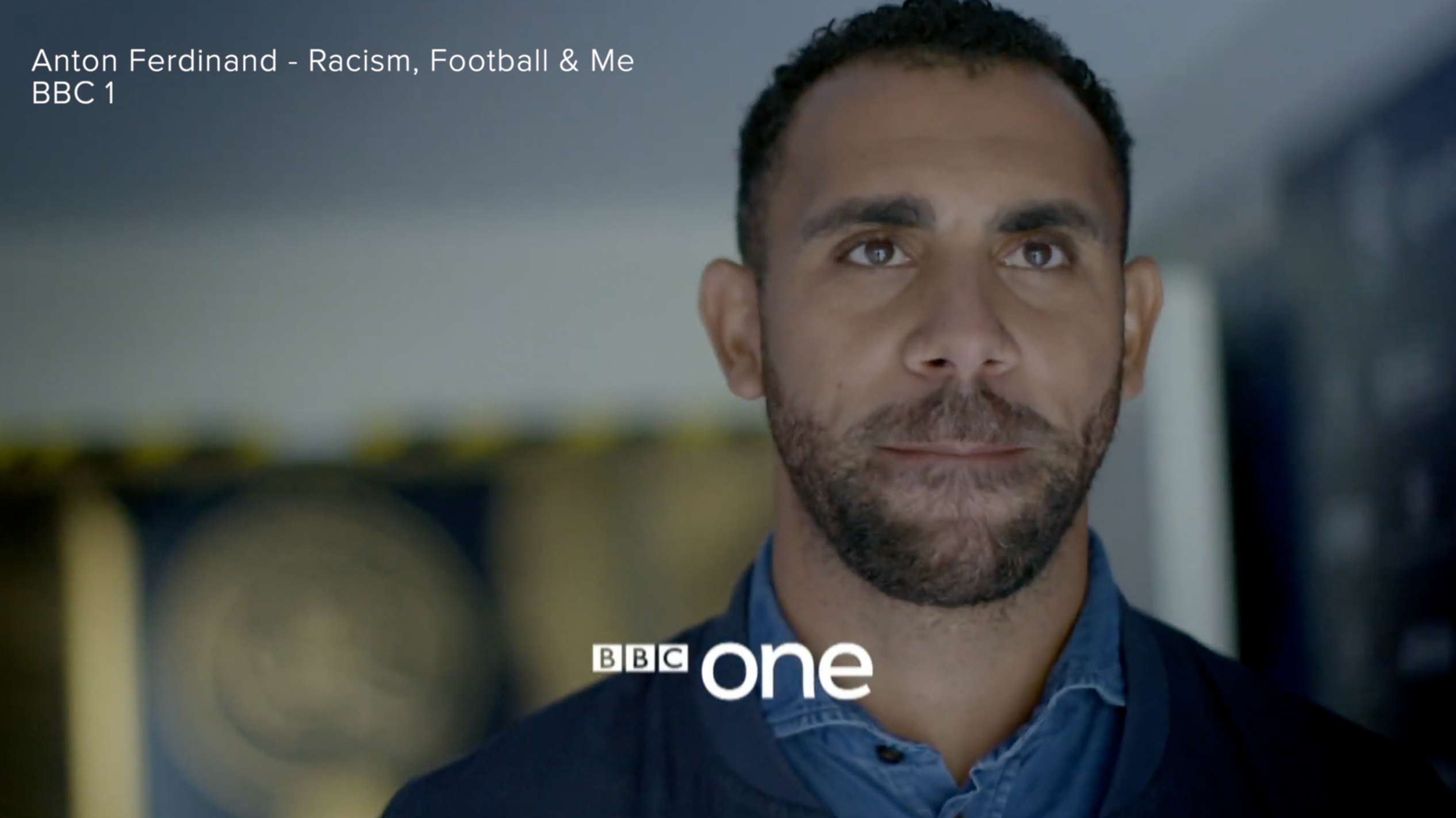 (trailer) Anton Ferdinand - Football, Racism & Me I BBC 1
